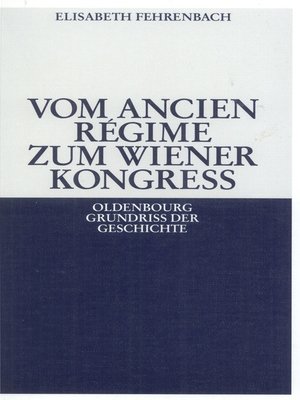 cover image of Vom Ancien Régime zum Wiener Kongreß